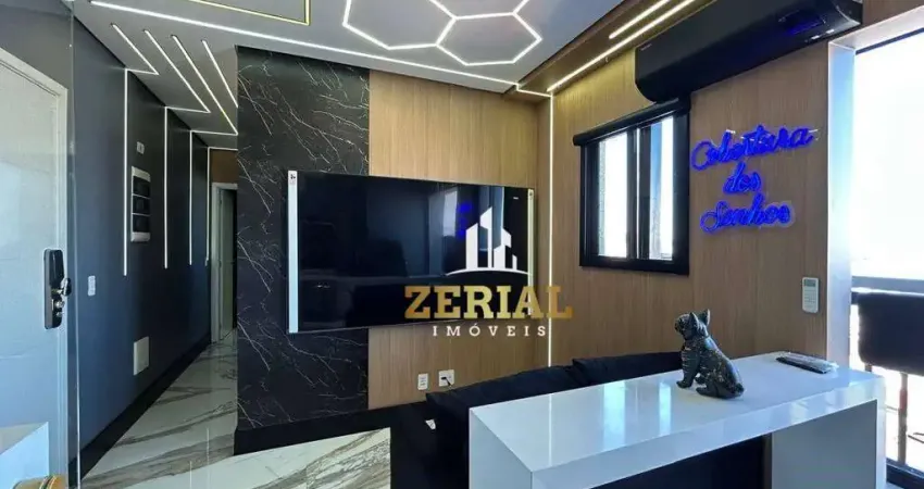 Cobertura com 2 dormitórios à venda, 80 m² por r$ 690.000,00 - santa maria - santo andré/sp