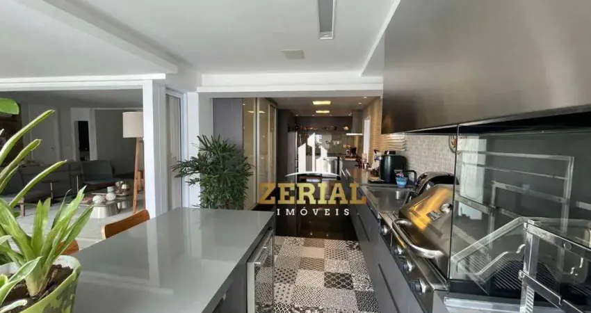 Apartamento com 3 dormitórios à venda, 234 m² por r$ 5.900.000,00 - cerâmica - são caetano do sul/sp