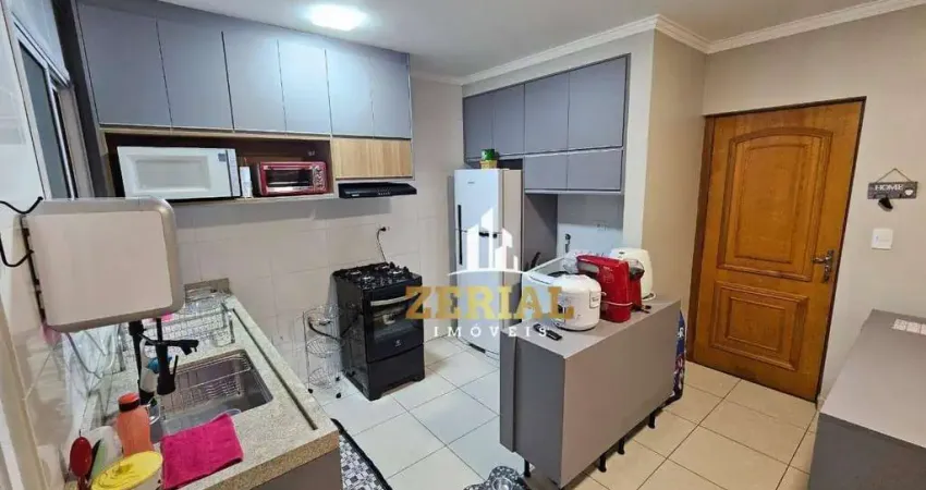 Apartamento com 2 dormitórios à venda, 54 m² por r$ 420.000,00 - jardim - santo andré/sp