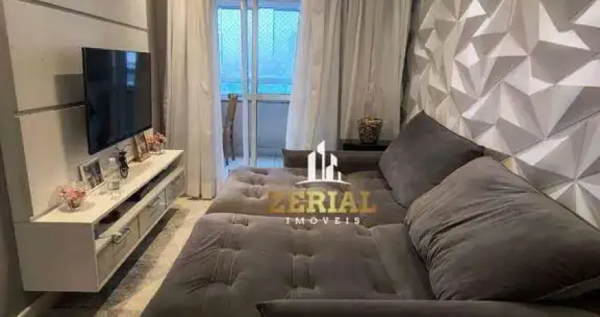 Apartamento com 3 dormitórios à venda, 78 m² por r$ 705.000,00 - campestre - santo andré/sp