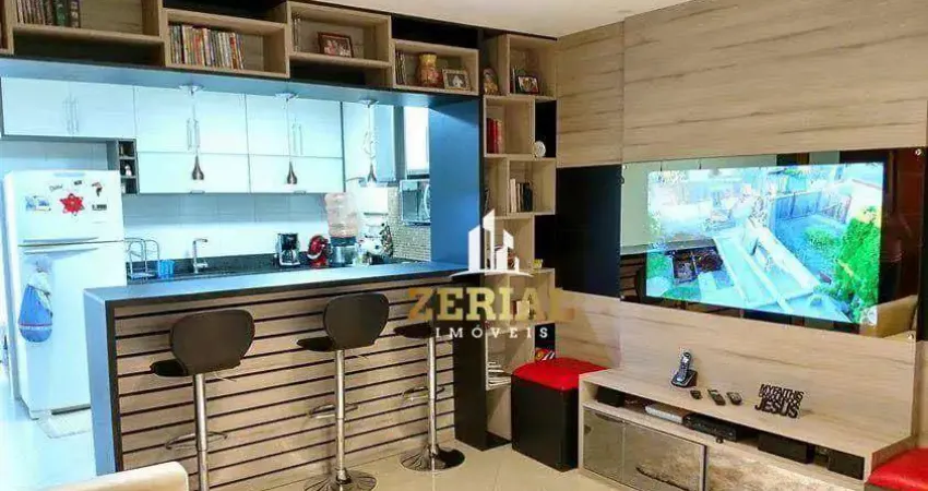 Apartamento com 2 dormitórios à venda, 79 m² por r$ 485.000,00 - santa maria - são caetano do sul/sp