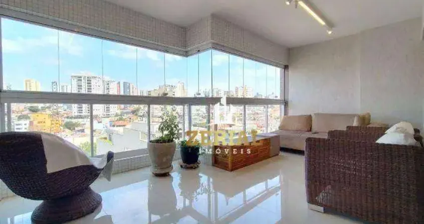 Apartamento com 3 dormitórios à venda, 158 m² por r$ 2.000.000,00 - santa paula - são caetano do sul/sp