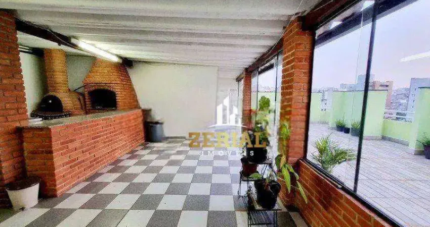 Cobertura à venda, 270 m² por r$ 1.050.000,00 - olímpico - são caetano do sul/sp