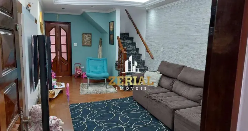 Sobrado com 3 dormitórios à venda, 151 m² por r$ 870.000,00 - nova gerty - são caetano do sul/sp