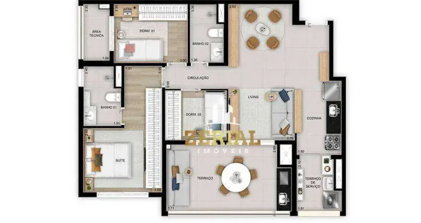 Apartamento à venda, 89 m² por r$ 830.000,00 - vila ema - são paulo/sp