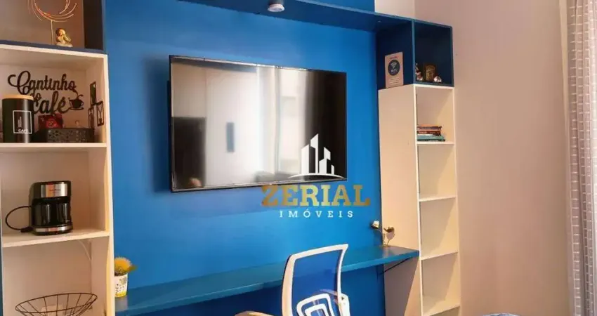 Apartamento à venda, 19 m² por r$ 340.000,00 - barcelona - são caetano do sul/sp