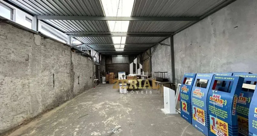 Galpão, 196 m² - venda por R$ 900.000,00 ou aluguel por R$ 4.315,00/mês - Cerâmica - São Caetano do Sul/SP
