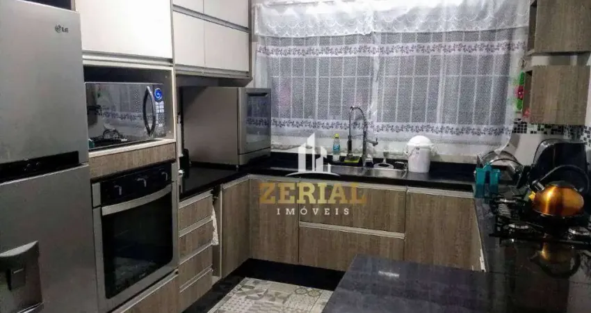 Sobrado com 3 dormitórios à venda, 105 m² por R$ 640.000,00 - Santa Maria - Santo André/SP