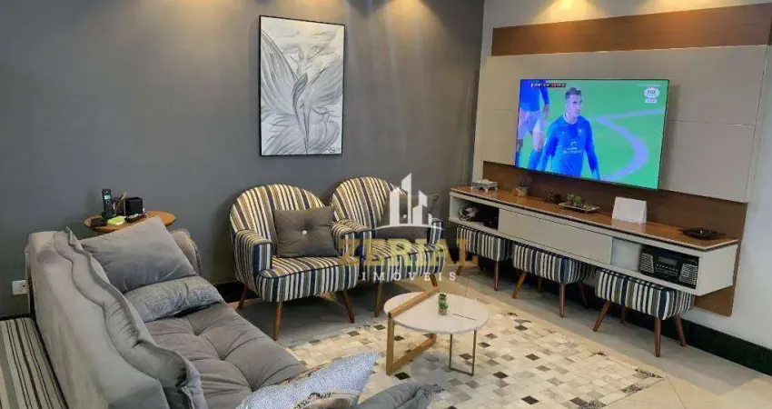 Apartamento com 3 dormitórios à venda, 105 m² por r$ 1.275.000,00 - santa maria - são caetano do sul/sp