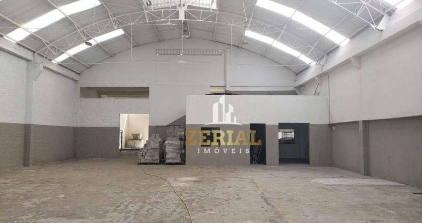 Galpão, 2640 m² - venda por R$ 14.894.000,00 ou aluguel por R$ 93.733,00/mês - Campestre - Santo André/SP