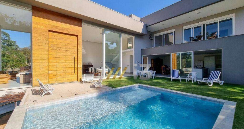 Casa com 5 dormitórios à venda, 760 m² por R$ 6.000.000,00 - Condominio Porto Atibaia - Atibaia/SP