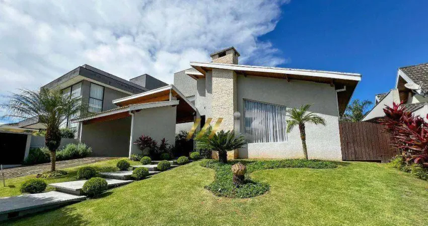 Casa com 3 dormitórios à venda, 328 m² por R$ 2.800.000,00 - Condomínio Shambala II - Atibaia/SP