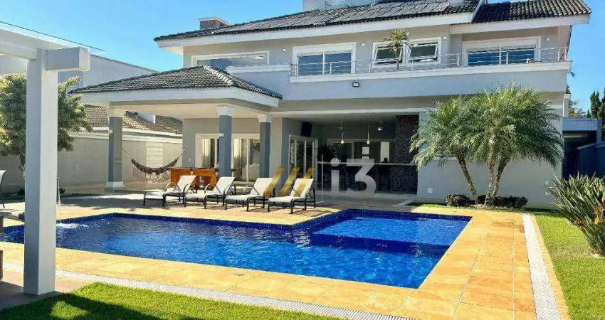 Casa com 3 dormitórios à venda, 452 m² por R$ 3.390.000,00 - Condomínio Shambala I - Atibaia/SP