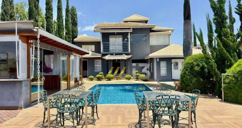 Casa com 4 dormitórios à venda, 414 m² por R$ 2.390.000,00 - Condomínio Terras Fazenda Santana - Atibaia/SP