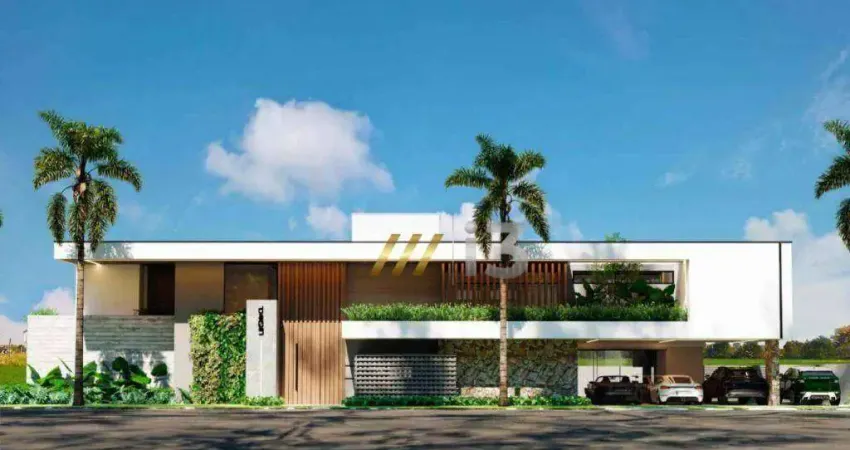 Casa com 5 suítes à venda, 550 m² por R$ 5.700.000 - Condomínio Figueira Garden - Atibaia/SP
