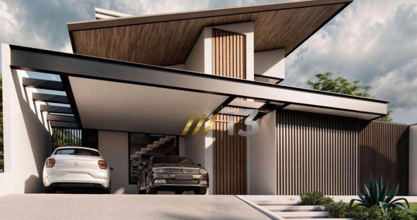 Casa com 4 dormitórios à venda, 300 m² por R$ 1.538.500 - Elementum Residencial Atibaia - Atibaia/SP