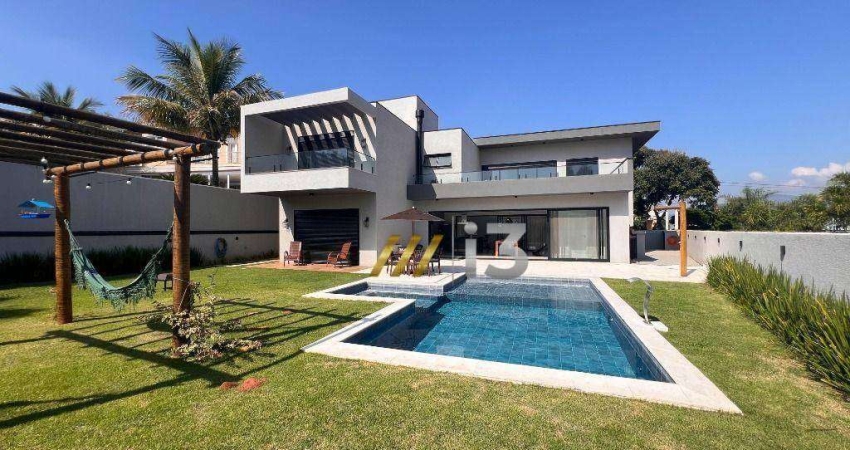 Casa com 4 dormitórios à venda, 472 m² por R$ 4.490.000,00 - Condominio Porto Atibaia - Atibaia/SP