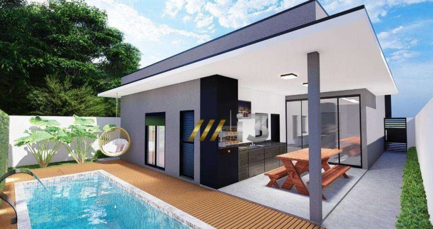 Casa com 3 dormitórios à venda, 183 m² por R$ 1.450.000,00 - Condomínio Terras de Atibaia I - Atibaia/SP