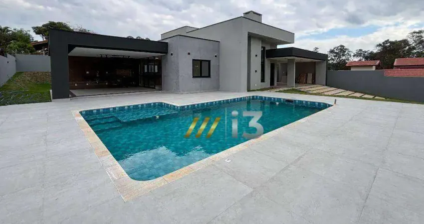 Chácara com 3 dormitórios à venda, 1000 m² por R$ 1.800.000 - Condominio Vila Dom Pedro - Atibaia/SP