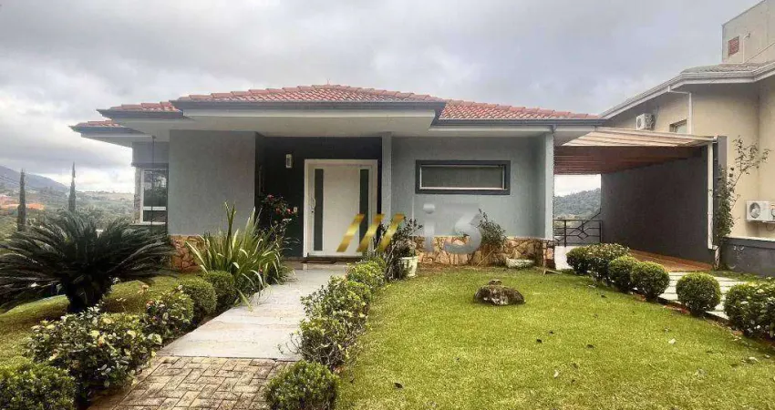 Casa com 3 dormitórios à venda, 300 m² por R$ 2.800.000,00 - Condominio Porto Atibaia - Atibaia/SP