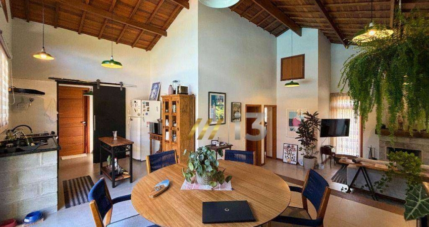 Casa com 2 dormitórios à venda, 105 m² por R$ 1.180.000,00 - Refúgio - Atibaia/SP