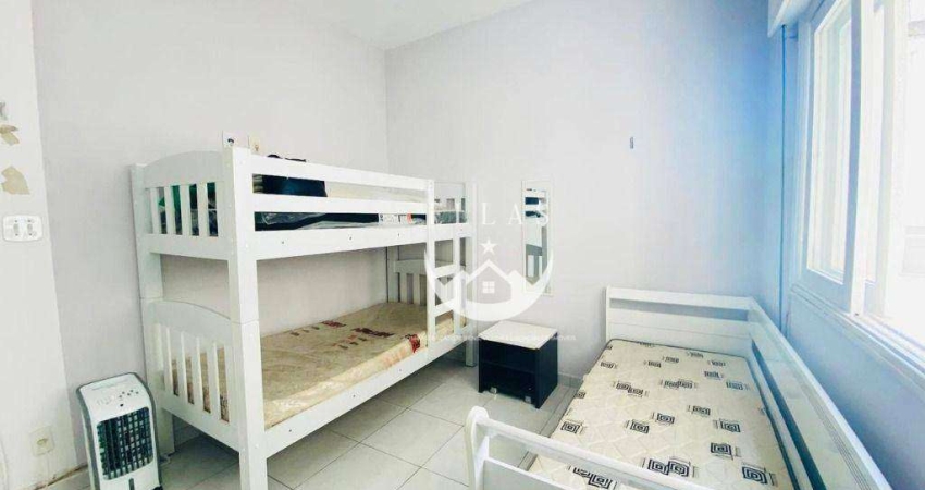 Apartamento com 1 quarto à venda na Avenida Bartolomeu de Gusmão, Embaré, Santos