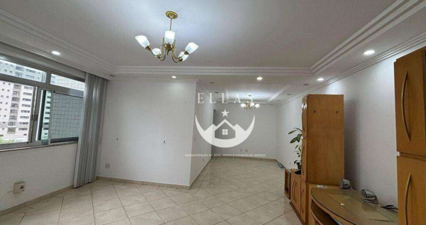 Apartamento com 3 quartos para alugar na Avenida Doutor Bernardino de Campos, Gonzaga, Santos