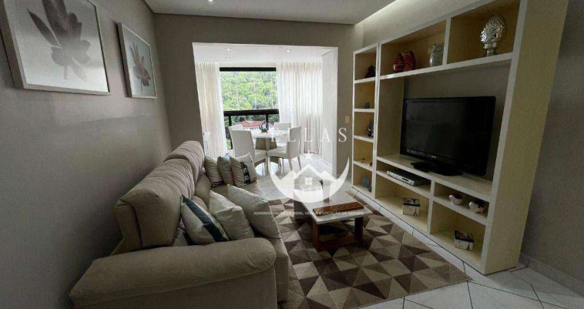 Apartamento com 2 dormitórios à venda, 110 m² por R$ 700.000,00 - Praia Pitangueiras - Guarujá/SP