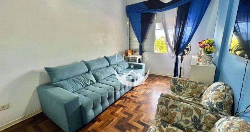 Locação de Apartamento Mobiliado com Vista para o Mar – José Menino, Santos/SP