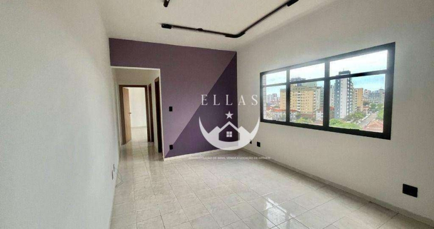 Conjunto Comercial para Locação na Avenida Washington Luiz – Vila Mathias, Santos/SP