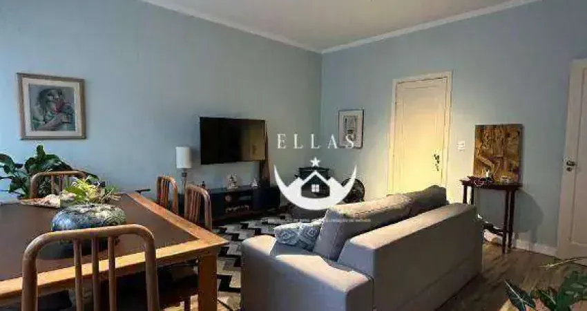 Apartamento com 3 dormitórios à venda, 130 m² por r$ 600.000 - itararé - são vicente/sp