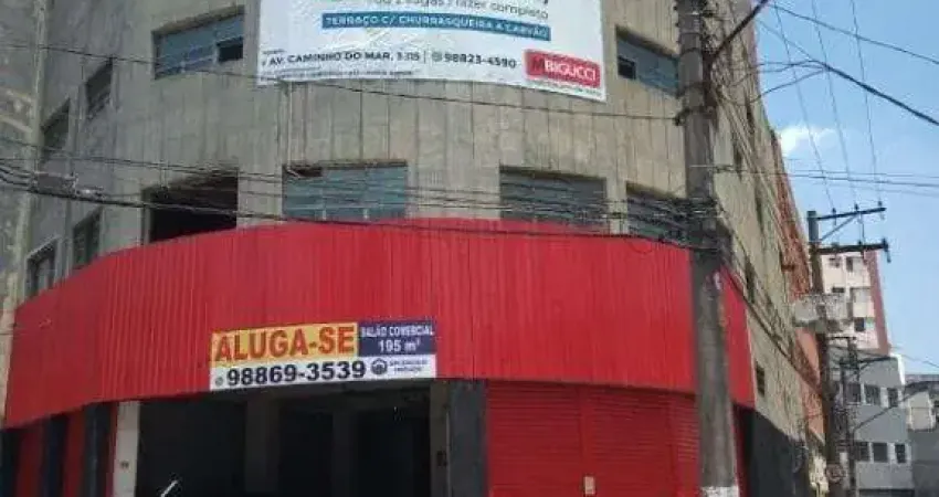 Salão para alugar, 195 m² - Rudge Ramos - São Bernardo do Campo/SP