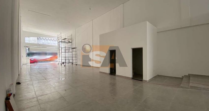 Galpão Comercial; com frente para duas vias; no centro de Mogi das Cruzes/SP.