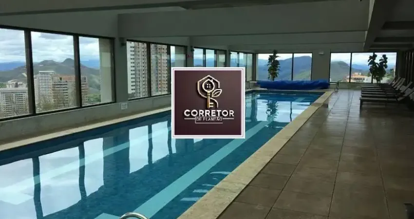 Apartamento de luxo 01 suíte a venda, 52 m2, DCE, lazer tipo resort, unidade alta com vista para Nova Lima.