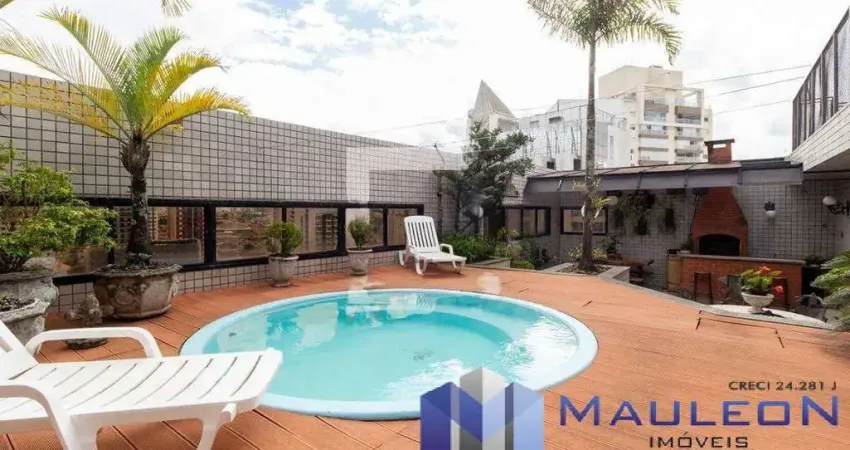 Charmosa cobertura, em rua residencial no jardim anália franco.