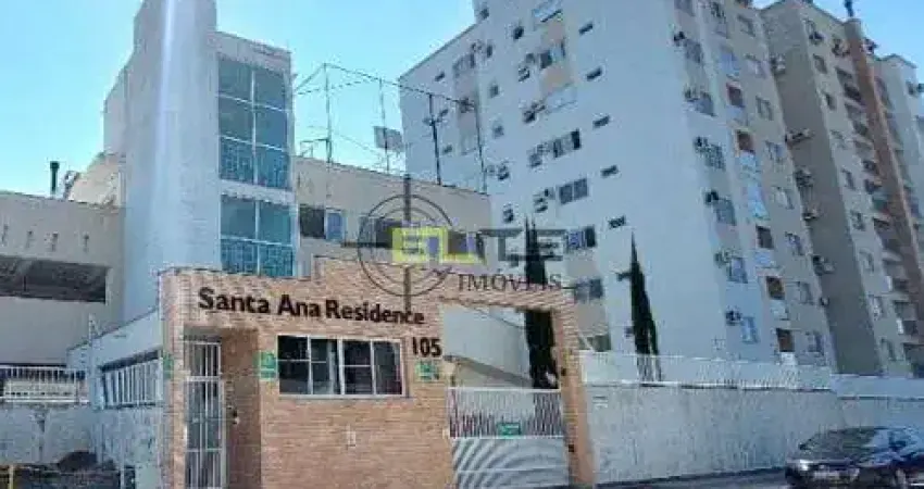 Apartamento à venda, SEMI-MOBILIADO com 02 dormitórios, sacada conjunta com a sala no Caminho Novo