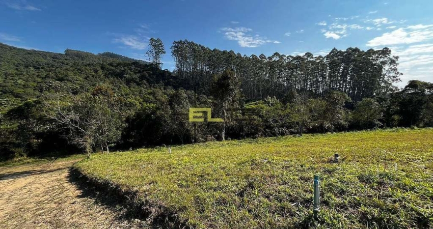 Terreno à venda, com 523,59m² de esquina no Pagará, em Santo Amaro da Imperatriz/SC