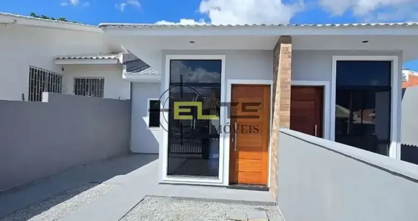 Casa Geminada de 2 dormitórios com amplo terreno no Jardins III-Bela Vista/Palhoça