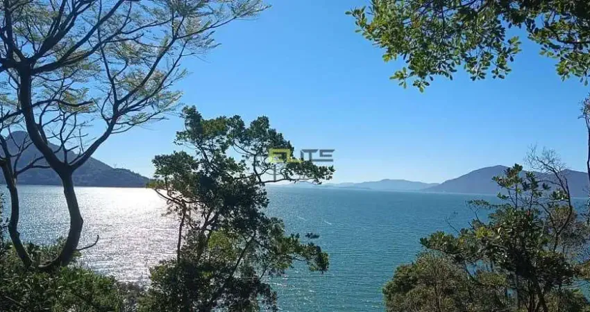 Terreno na enseada de Brito (300m²) praia de Pedras altas– Vista Panorâmica