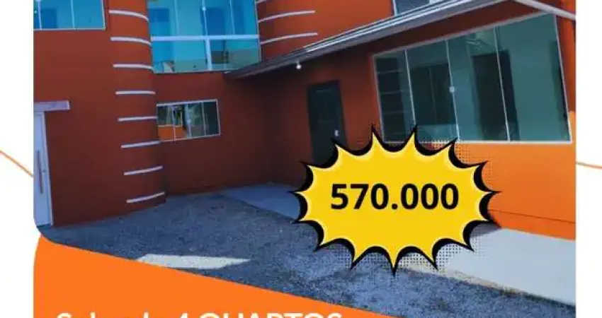 Casa com 4 quartos à venda na Rua Portimão, 151, Forquilhas, São José