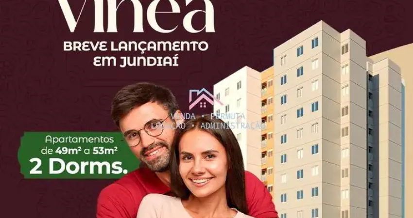 Apartamentos à venda Residencial Vinea - área útil 49 a 53 m2 - 2 dormitórios - 1 vaga - Jundiaí / São Paulo / COD. 28425