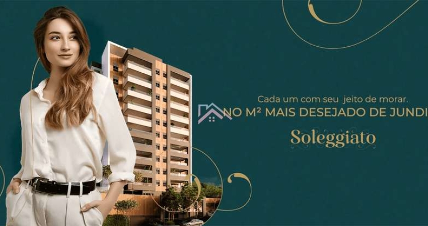 Apartamento à venda Soleggiato - área útil 130 e 160 m2 com 2, 3 ou 4 dormitórios com suítes - Jundiaí / São Paulo / COD. 30450