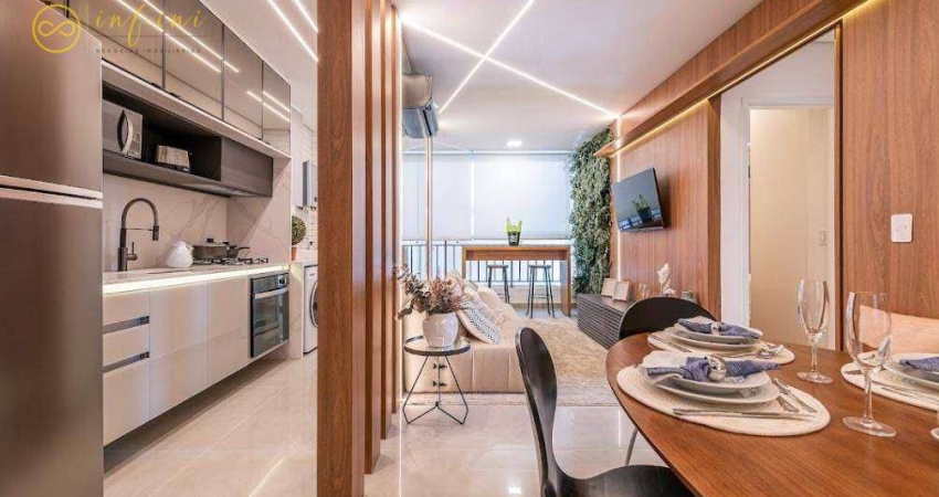 Apartamento com 2 Quartos sendo 1 suíte à venda, 53 m² por R$ 390.935 - Condomínio JR Hortência - Sorocaba/SP