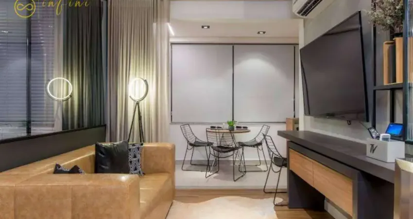 Apartamento com 1 quarto à venda, 44,72 m² por R$ 498.000 - Condomínio Residencial Biarritz - Parque Campolim, Sorocaba/SP