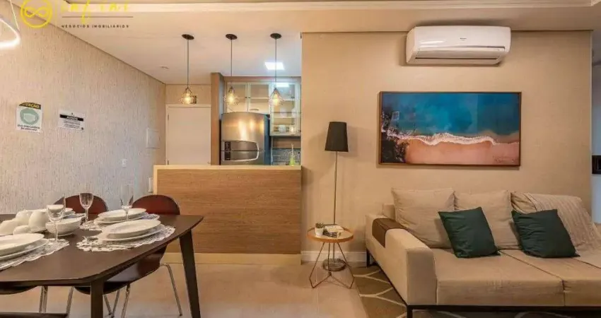 Apartamento Lançamento com 2 Quartos, sendo 1 Suíte à venda, 61 m² por R$ 487.607 - Condomínio JR Campolim II - Sorocaba/SP