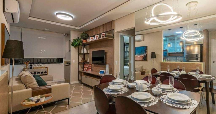 Apartamento Lançamento com 2 Quartos, sendo 1 Suíte à venda, 68 m² por R$ 476.755 - Condomínio JR Campolim II - Sorocaba/SP