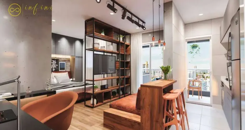 Apartamento Studio com 1 quarto suíte à venda, 39 m² por R$ 283.000- Condomínio Reserva Carvalho Residencial - Centro - Sorocaba/SP