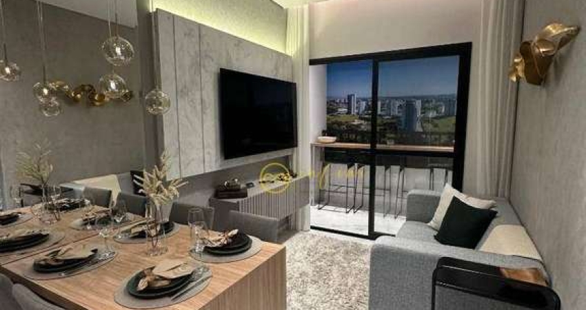 Apartamento Lançamento com 2 quartos, sendo 1 suíte  à venda, 58 m² por R$ 419.990 - Condomínio Gran  Campolim - Parque Campolim - Sorocaba/SP