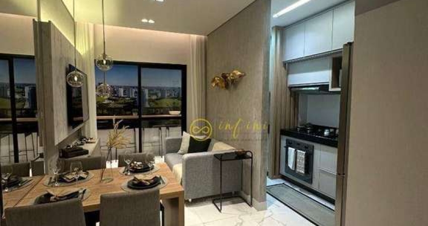 Apartamento com 2 quartos, sendo 1 suíte  à venda, 60,86  m² por R$444.990 - Condomínio Gran Campolim - Parque Campolim -  Sorocaba/SP