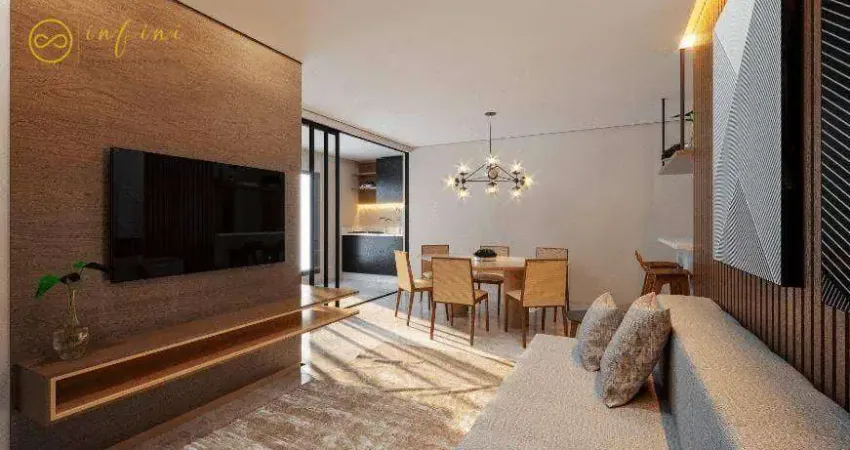 Apartamento Studio Lançamento com 1 quarto à venda, 45 m² por R$ 557.000 - Condomínio Edifício Connect Planeta - Sorocaba/SP